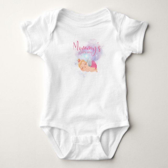Mummy’s little bliss baby bodysuit  (Front)