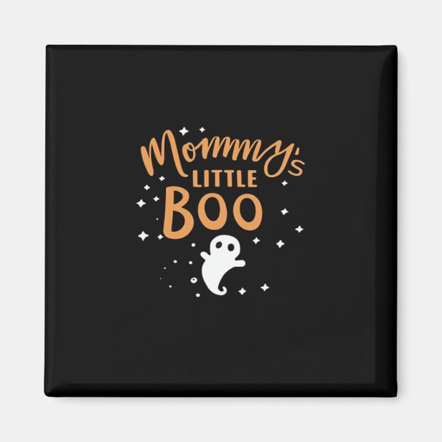 Mummy’s Little Boo - Happy Halloween Magnet (Front)