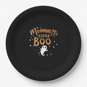 Mummy’s Little Boo - Happy Halloween Paper Plate