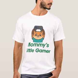 Mummy’s Little Gamer – Cute Gaming Design for Kids T-Shirt