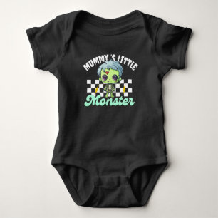 Mummy’s Little Monster Halloween Baby Bodysuit