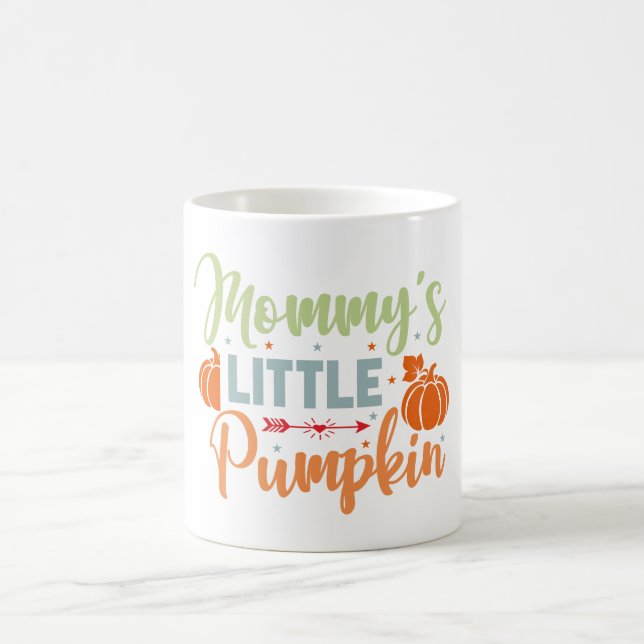 "Mummy’s Little Pumpkin Halloween Pregnancy Mug  (Center)