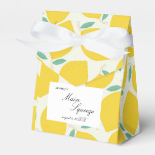Mummy’s Main Squeeze Lemon Citrus Baby Shower Favour Box