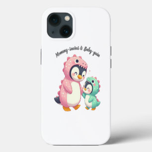Mummy-Saurus & Baby-Guin Phone Case