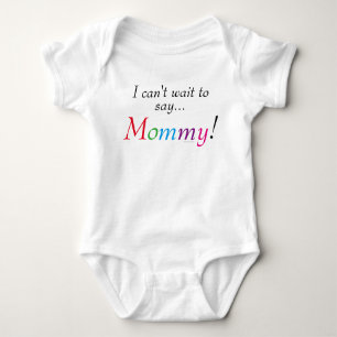Mummy Saying Fun Infant Shirt