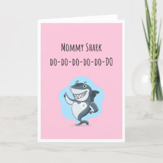 Mummy Shark Mother's Day/Birthday Card
