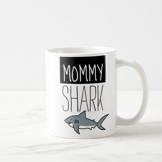Mummy Shark Mug (Right)