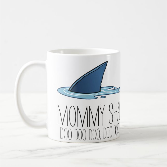 Mummy Shark Mug (Left)