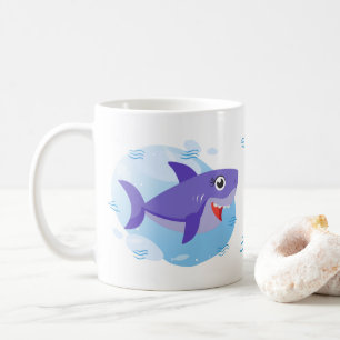 Mummy Shark - Purple Coffee Mug