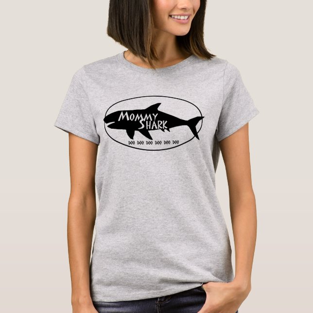 Mummy Shark T-Shirt (Front)