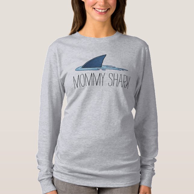 Mummy Shark T-Shirt (Front)