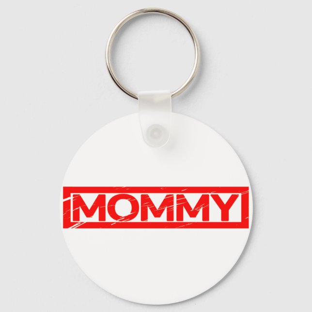 Mummy Stamp Key Ring (Front)