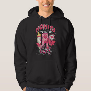 Mummy Team Girl Baby Party Baby Shower Mum Gender Hoodie