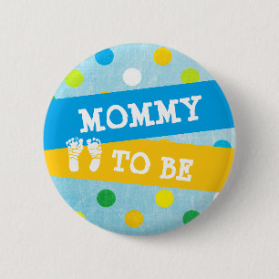 Mummy to be Baby Shower Button