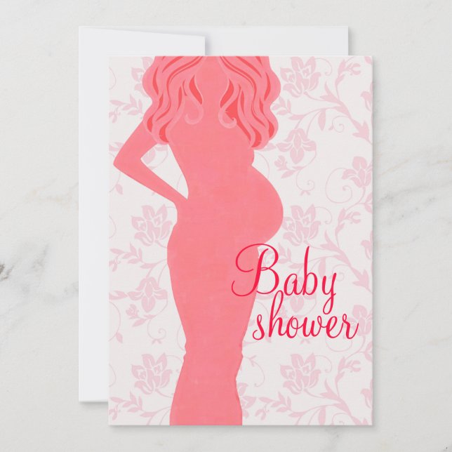 Mummy to be Baby Shower Invitation (Front)
