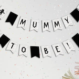 Mummy to Be Halloween Baby Shower Bunting