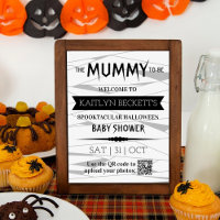 Mummy To Be | Halloween Baby Shower Welcome
