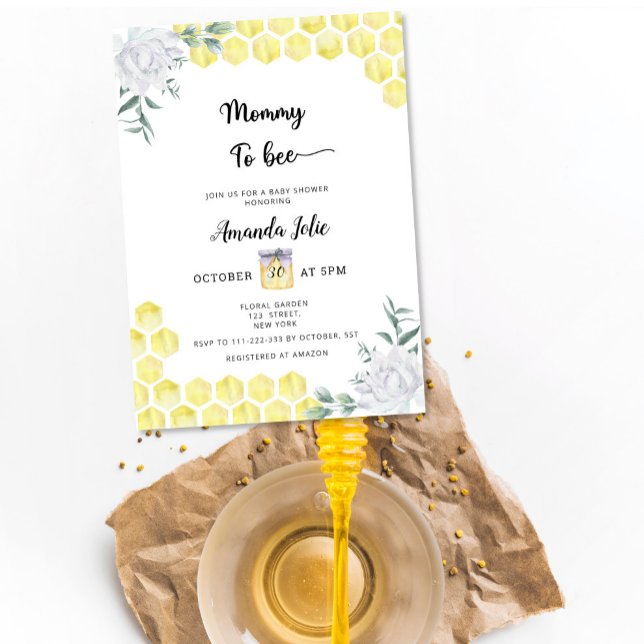Mummy to bee baby shower invitation (Creator Uploaded)