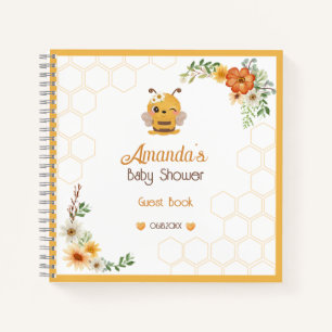 Mummy To Bee Baby Shower Party Guest Book