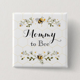 Mummy to Bee baby shower pin 