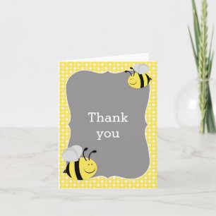 Mummy to Bee Baby Shower Thank You Card