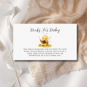 Mummy To Bee Books For Baby Shower Enclosure Card