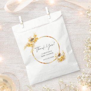 Mummy to Bee Honey Wildflower Baby Shower Favour Bag