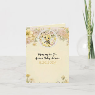 Mummy to Bee Invitation
