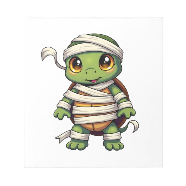 Mummy Turtle Notepad (Front)