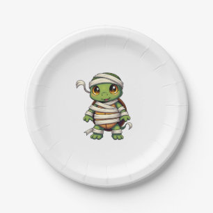 Mummy Turtle Paper Plate