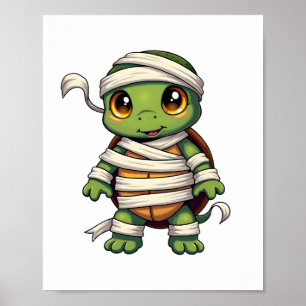 Mummy Turtle Poster
