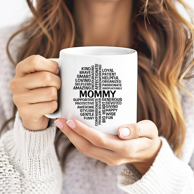 Mummy Word Cloud Name  Coffee Mug (Creator Uploaded)