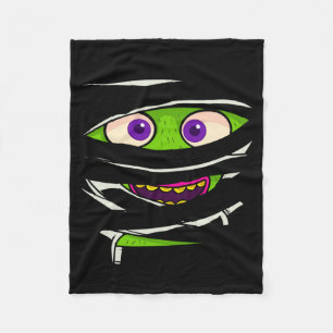 Mummy Wrap Eyes Costume Funny Y Halloween Men Fleece Blanket