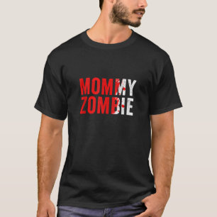 Mummy Zombie Scary Undead Creature Halloween Famil T-Shirt
