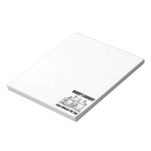 Mummy's Boobery Jugs Always On Tap Notepad