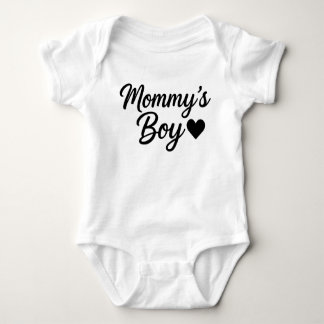 Mummy's Boy Baby Bodysuit - Adorable Infant
