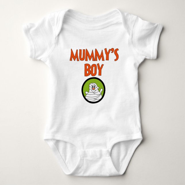 Mummy's Boy Halloween Tshirts and Gifts (Front)