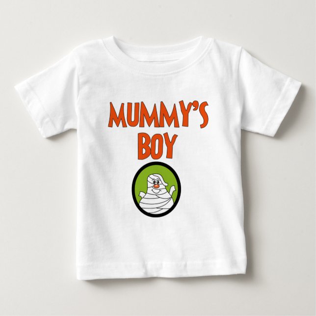 Mummy's Boy Halloween Tshirts and Gifts (Front)