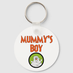 Mummy's Boy Halloween Tshirts and Gifts Key Ring