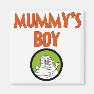 Mummy's Boy Halloween Tshirts and Gifts Magnet