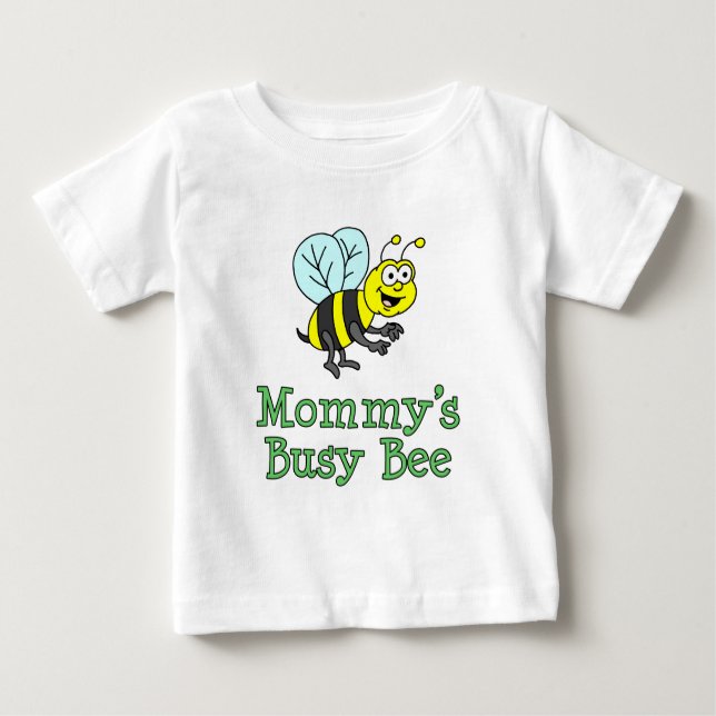 Mummy's Busy Bee Baby T-Shirt (Front)
