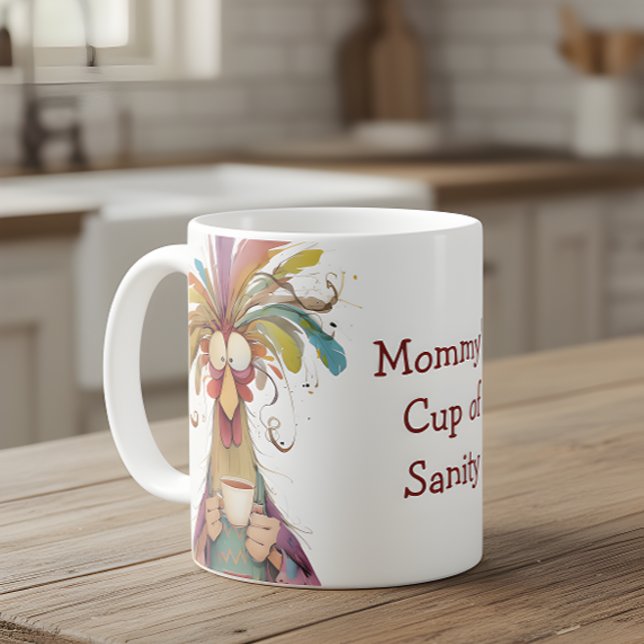 Mummy's Cup of Sanity Funny Mother's Day Mug (Creator Uploaded)