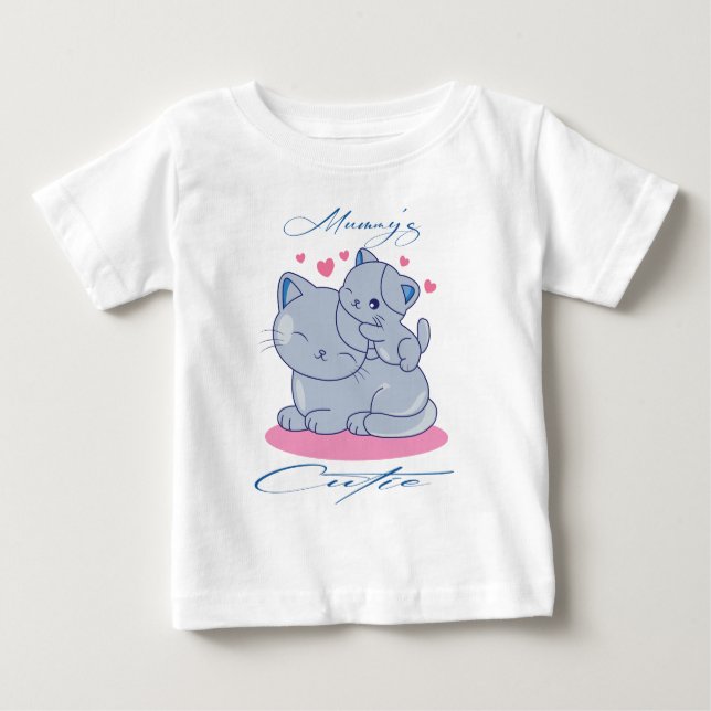Mummy's Cutie Baby T-Shirt (Front)