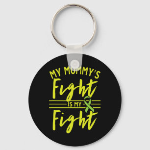 Mummy's Fight Is My Fight Kidney Disease Awareness Key Ring