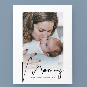 Mummy's First Mothers Day Holiday Card