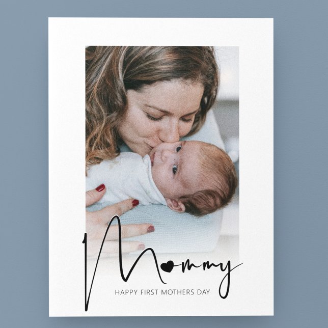 Mummy's First Mothers Day Holiday Card (Creator Uploaded)