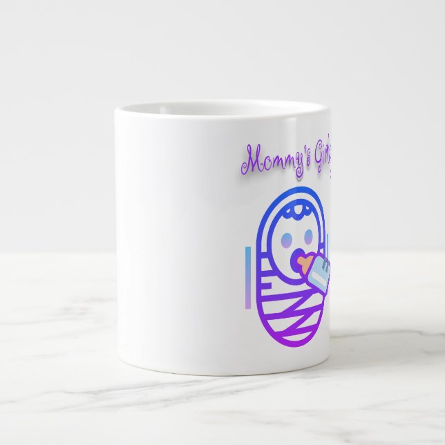Mummy's Girl  - Jumbo Mug (Front)