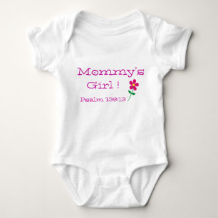 Mummy's Girl Psalm 139:19 Collection Baby Bodysuit