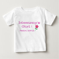 Mummy's Girl Psalm 139:19 Collection Baby Bodysuit