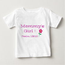 Mummy's Girl Psalm 139:19 Collection Baby Bodysuit